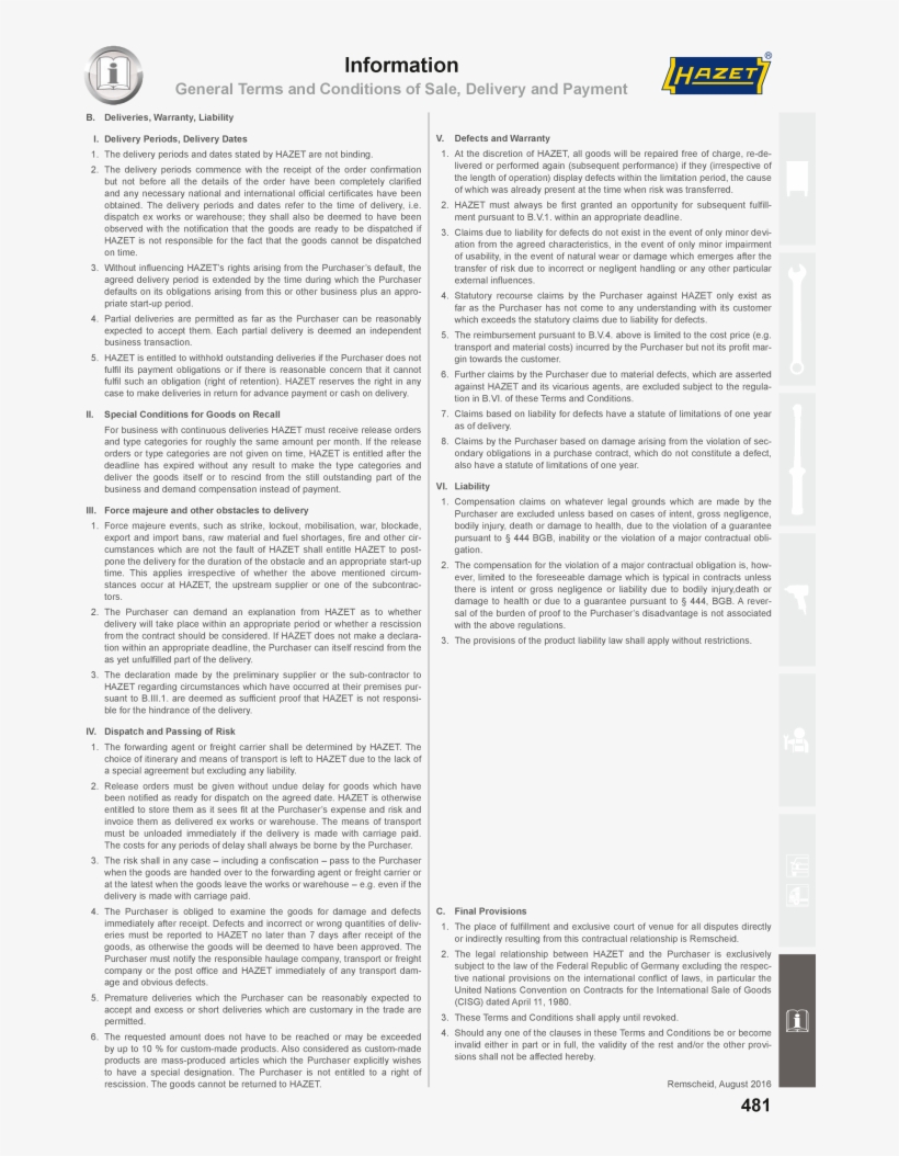 Hazet Tool Catalog Torque Equipment Special Tools Wrenches - Ferderal Minimum Wage Poster, transparent png