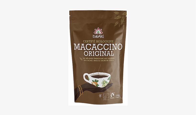 Macaccino - Iswari Macaccino Original Maca & Cacao Cru, transparent png