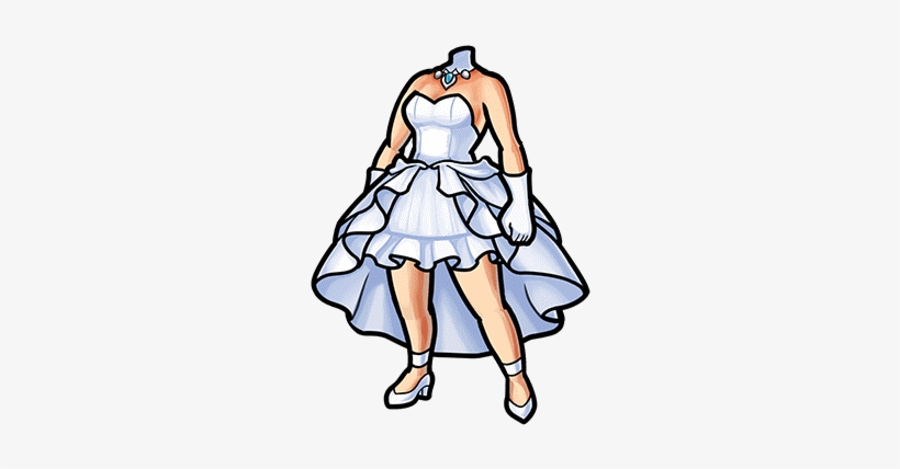 Gear-white Wedding Dress Render - Wedding Dress, transparent png