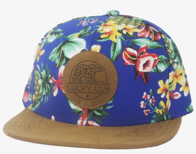 Blue Hawaiian Snapback, transparent png