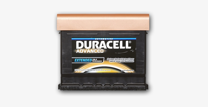 Duracell Batteries - Duracell Advanced Car Battery 043/057 Da45l 60001000, transparent png