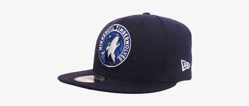 Minnesota Timberwolves Navy Global Icon Fitted Hat - New Era, transparent png