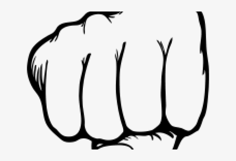 Punch Clipart Hulk Fist - Fist Punch Clipart, transparent png