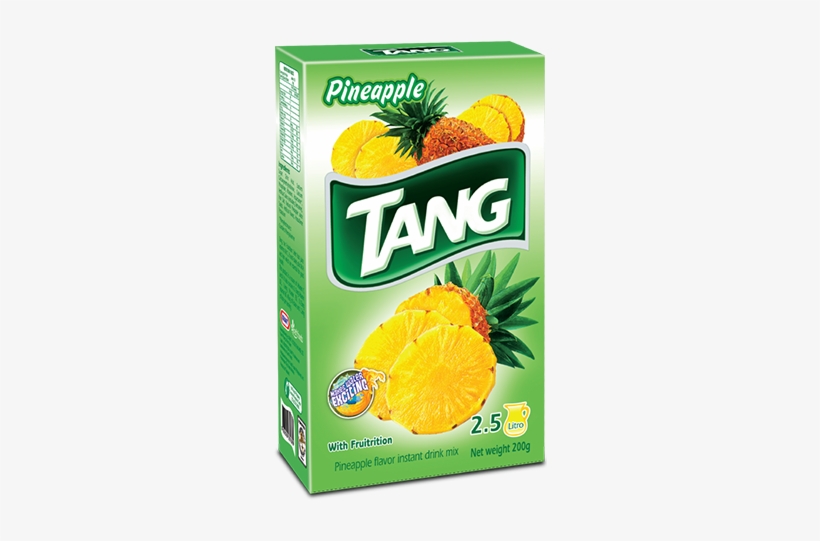 Tang Pineapple Bag In Box - Tang Drink Mix, Orange - 18 Oz, transparent png