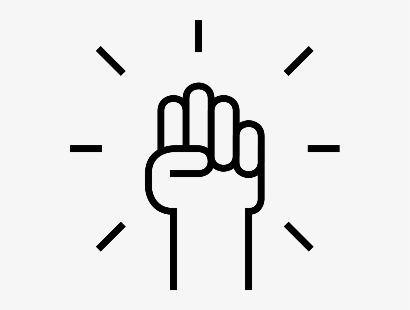 Fist Rubber Stamp - Morality, transparent png