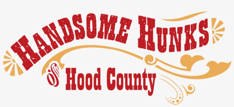 View Larger Image - Handsome Hunk Text Png, transparent png