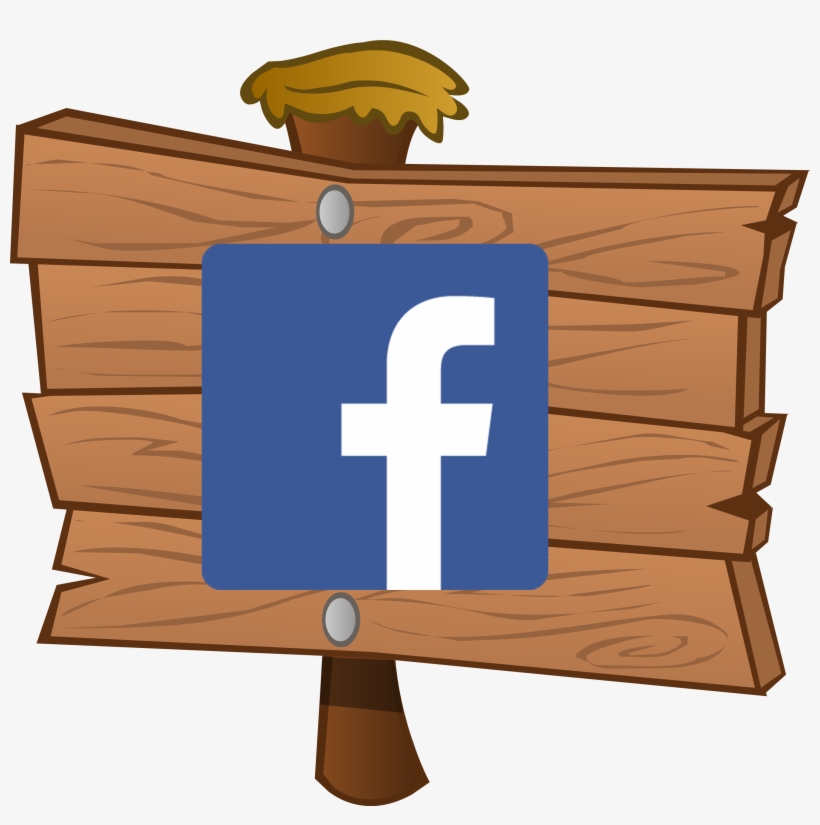 Click On This Wooden Sign Post In The Game's Village - Facebook, transparent png