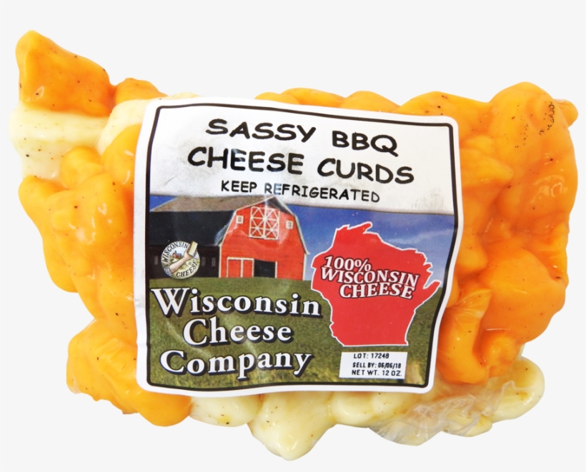 Sassy Bbq Cheese Curds Pack - Wisconsin Cheese Cheese, Monterey Jack - 7.75 Oz, transparent png