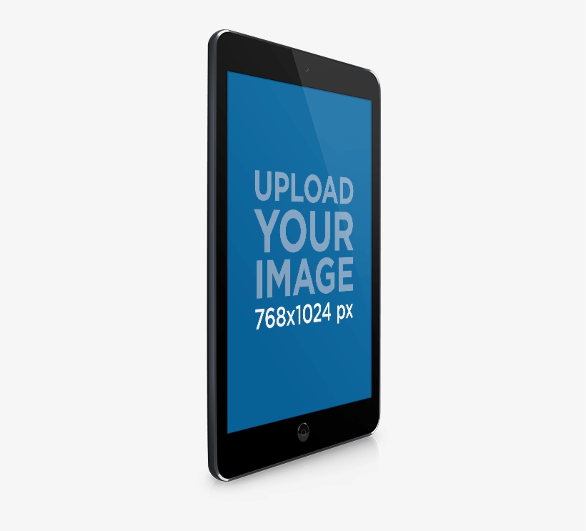 Angled Black Ipad Png On Clear Background - Tablet Computer, transparent png