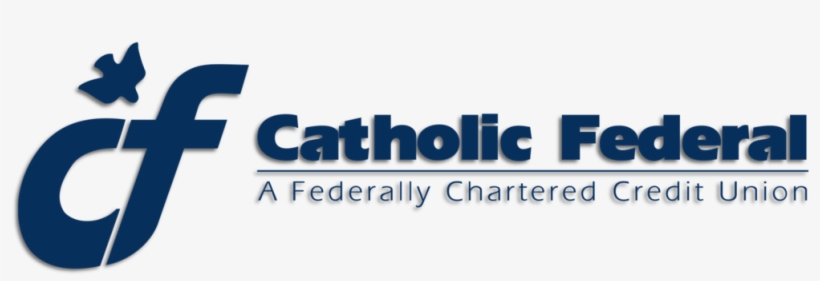 Cfculogoshadow - Catholic Federal Credit Union, transparent png