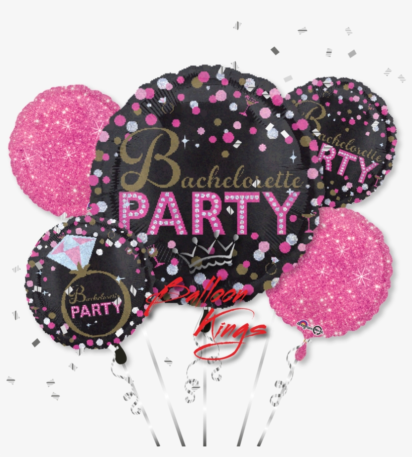 Bachelorette Sassy Party Bouquet - Bachelorette Party Anagram Balloon, transparent png