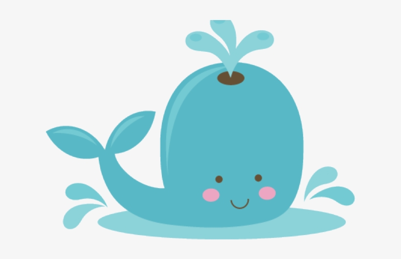 Cartoon Whale Png - Whale Cute Clipart, transparent png