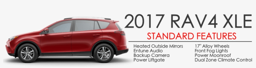 For 2017 The Rav4 Will Come In 4 Trim Levels - 2017 Rav4 Xle Hybrid, transparent png