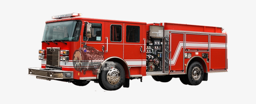 Kme Fire Truck, transparent png
