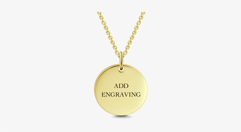Free Shipping Orders Over $49 - 14k Gold Plated Engraved Heart Necklace, transparent png