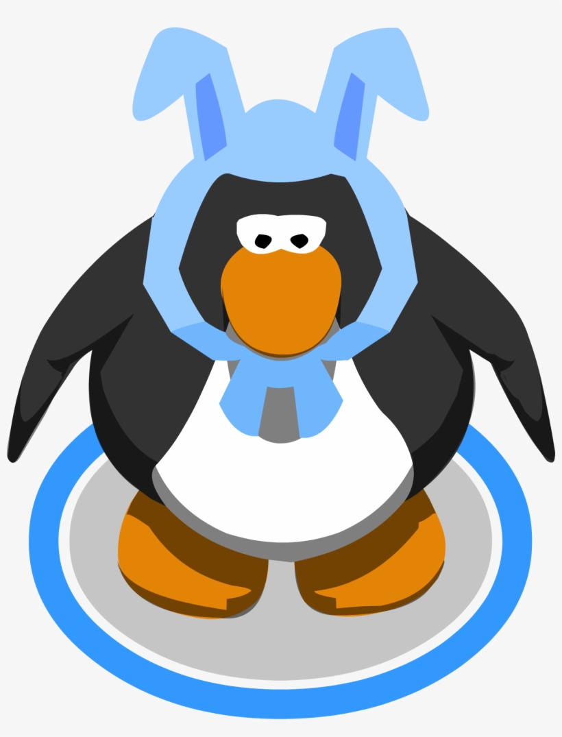 Blue Bunny - Club Penguin Vuvuzela, transparent png