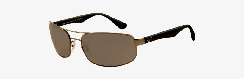 Ray Ban Rb3445 Matte Gunmetal Polarised Sunglasses - Sunglasses By Brand, transparent png