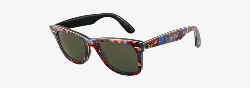 Ray Ban Rb2140 10 Original Wayfarer Patchwork Sunglasses - Ray Ban Rb2140 6066 58, transparent png