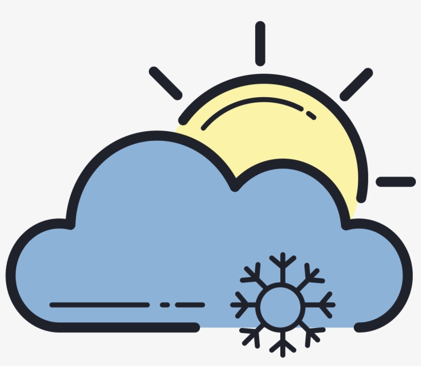 Snowy Sunny Day Icon - Learning Bulb, transparent png
