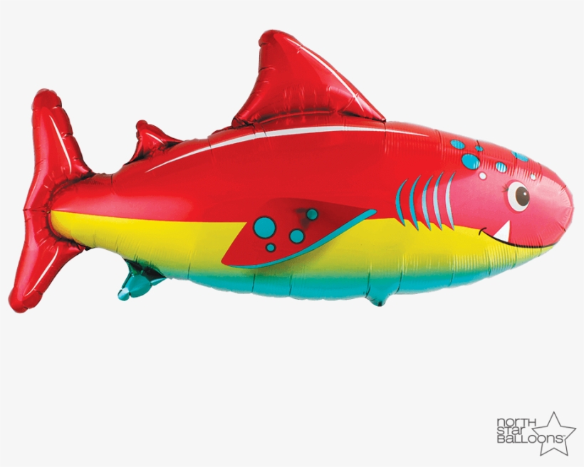 Happy Shark 36 In*, transparent png