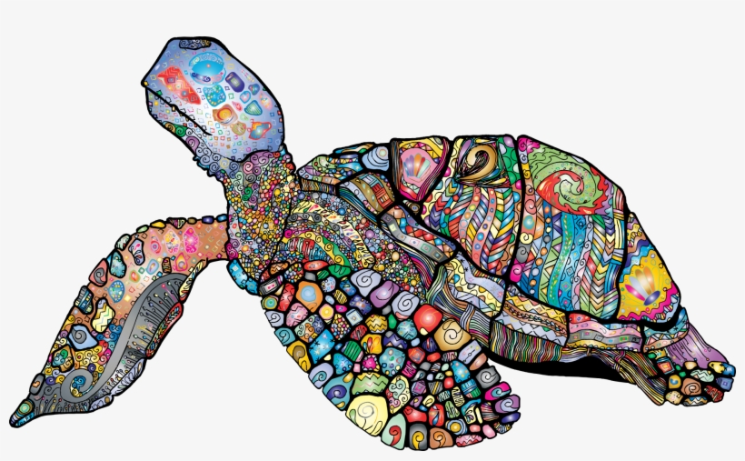 Art Id - - Colorful Turtle, transparent png