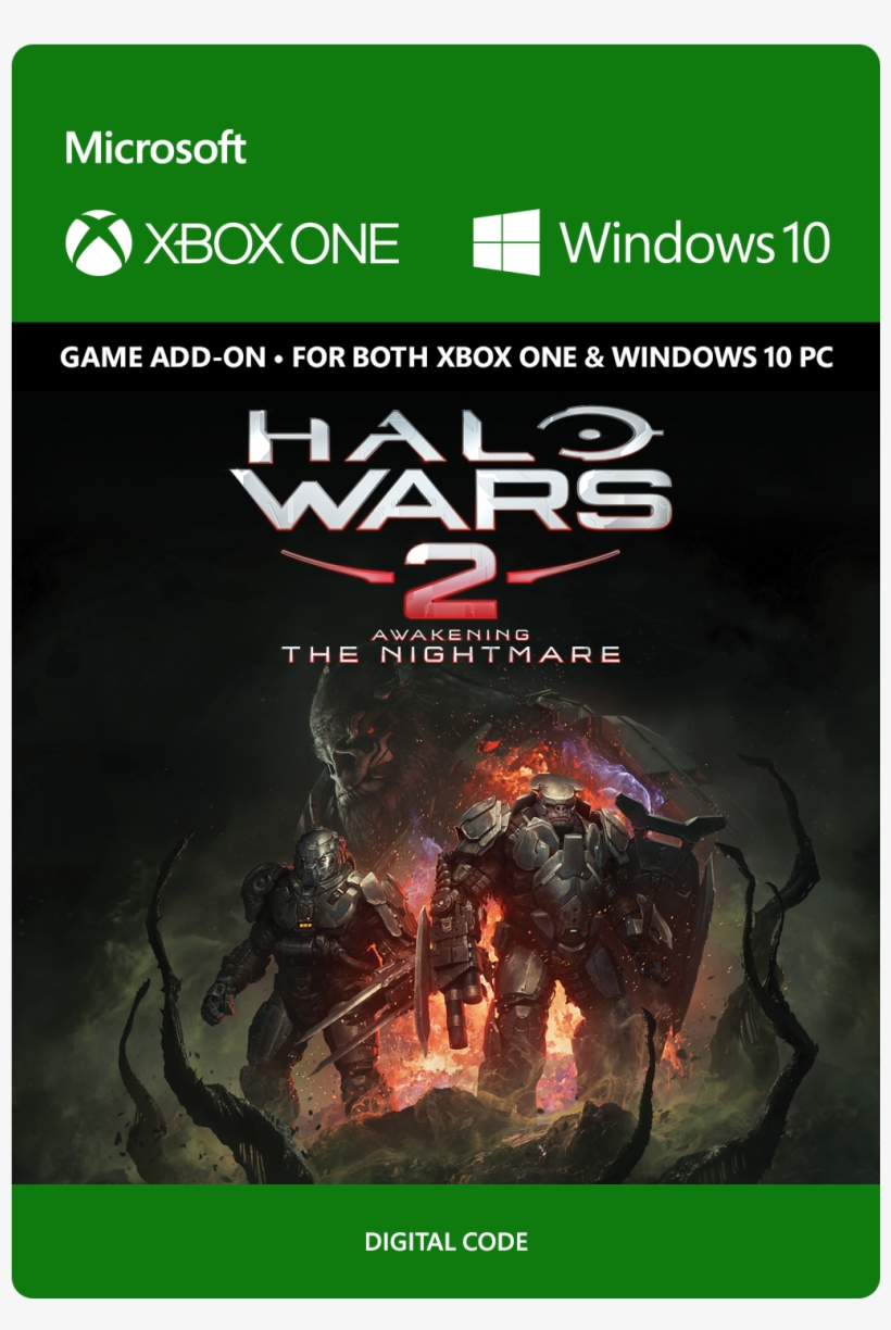 Halo Wars 2 Digital Code - Halo Wars 2 The Awakening Nightmare, transparent png