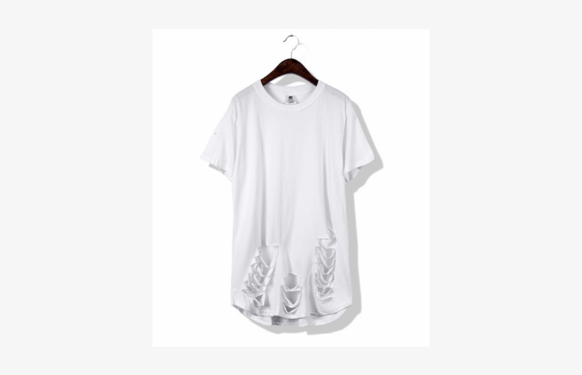Fog Plain Ripped T-shirt - Prince Peter Ripped T-shirt - White S, transparent png