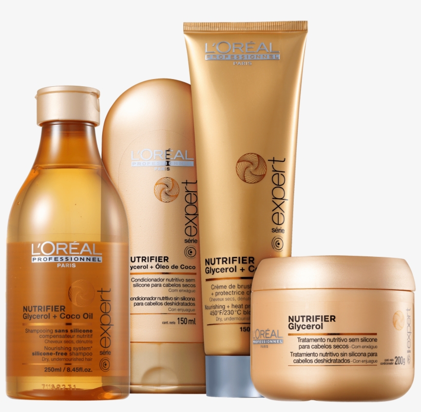 Kit L'oréal Professionnel Nutrifier Nutrição Intensa - Produtos Loreal Png, transparent png