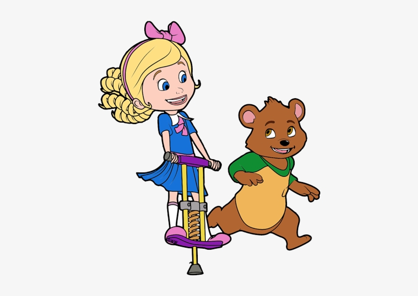 Goldie And Bear Transparent Background - Goldie And The Bear Characters, transparent png