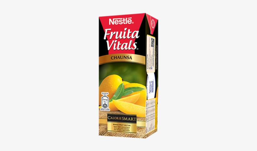 Nestlé Fruita Vitals Chaunsa Nectar 200 Ml - Nestle Fruita Vitals Chaunsa, transparent png