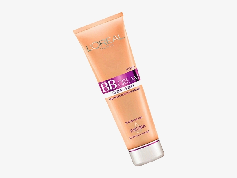 Loreal Paris Bb Cream Fps 20 Cor Escura - Bb Cream Loreal Escura, transparent png