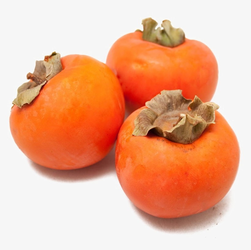 Three Persimmon Png Image - Fuyu Persimmon, transparent png