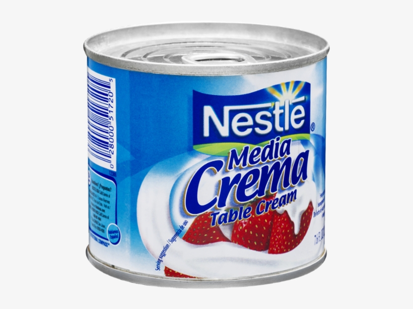 Nestle Media Crema Table Cream 7.6 Oz (pack Of 24), transparent png
