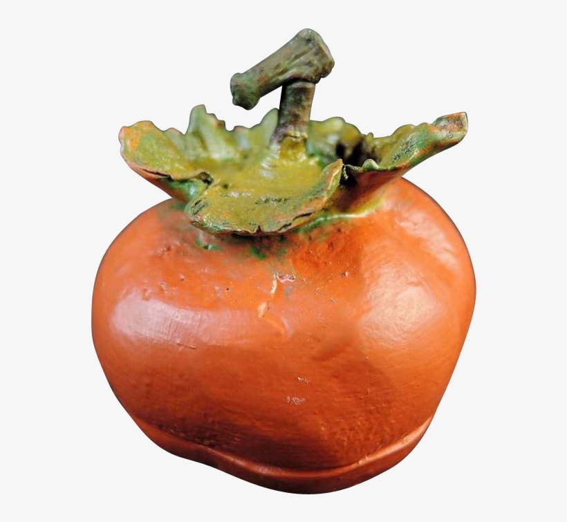 Japanese Vintage Kanshitsu Dry Lacquer Persimmon-shaped - Lacquer, transparent png