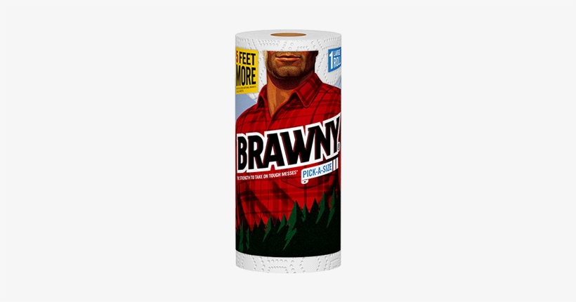 Brawny Paper Towels, transparent png