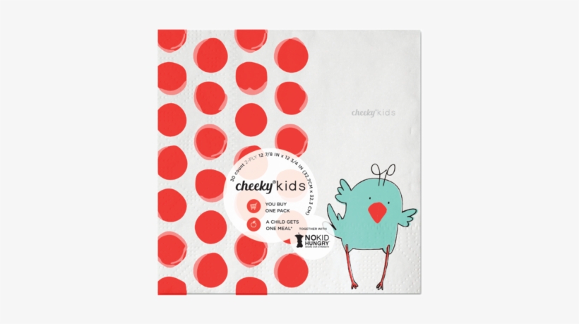 Buy Online - Cheeky Kids Gray Fox With Pink And Mint Rim Paper Bowls, transparent png