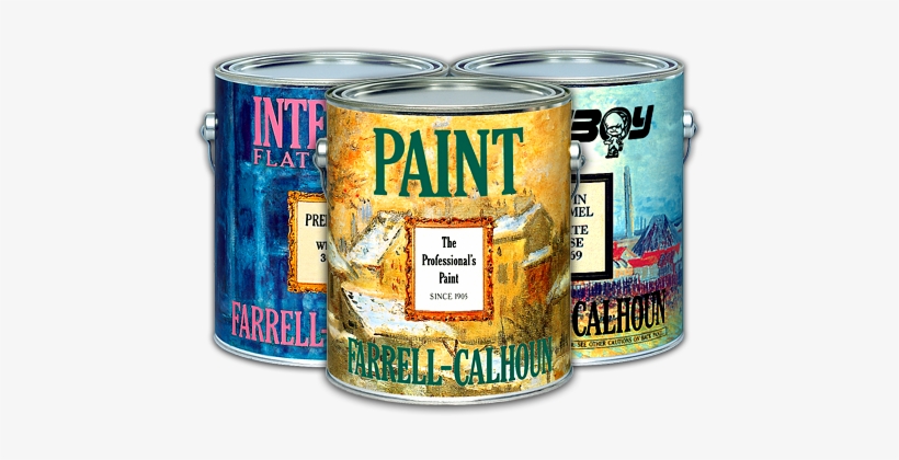 The Professional's Paint - Empty Paint Cans Png, transparent png