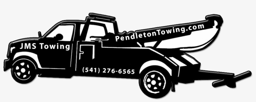 Towing And Lock Out Services For Pendleton Oregon -pendleton - Tow Truck Png Black, transparent png