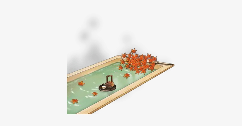 Hinoki Wood Hot Spring Bath Fall 2016 With Tea - Tea, transparent png
