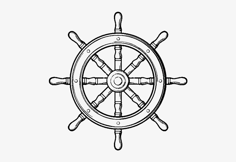 Ships Wheel, transparent png