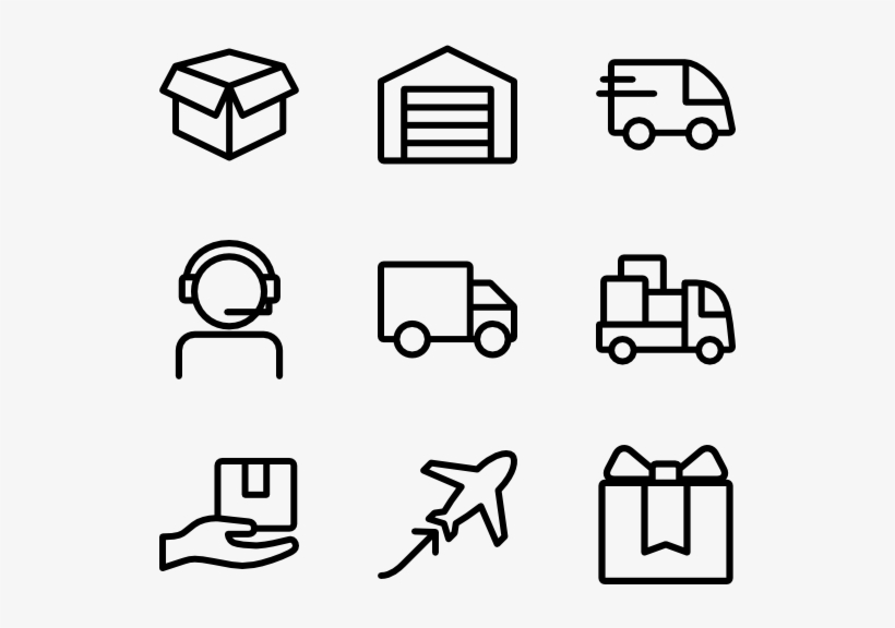 Shipping And Delivery - Event Icon, transparent png