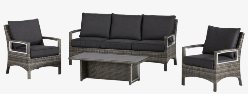 Contempo 4 Piece Lounge Setting Con4plouj - Contempo 4 Piece Lounge Setting, transparent png