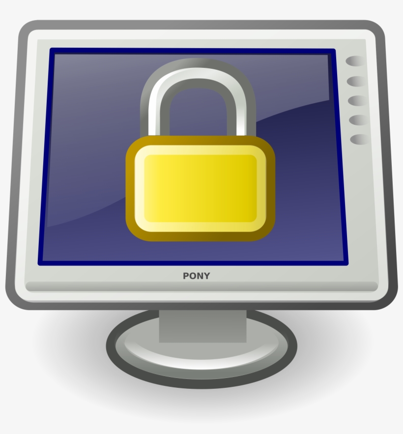 This Free Icons Png Design Of Tango System Lock Screen, transparent png