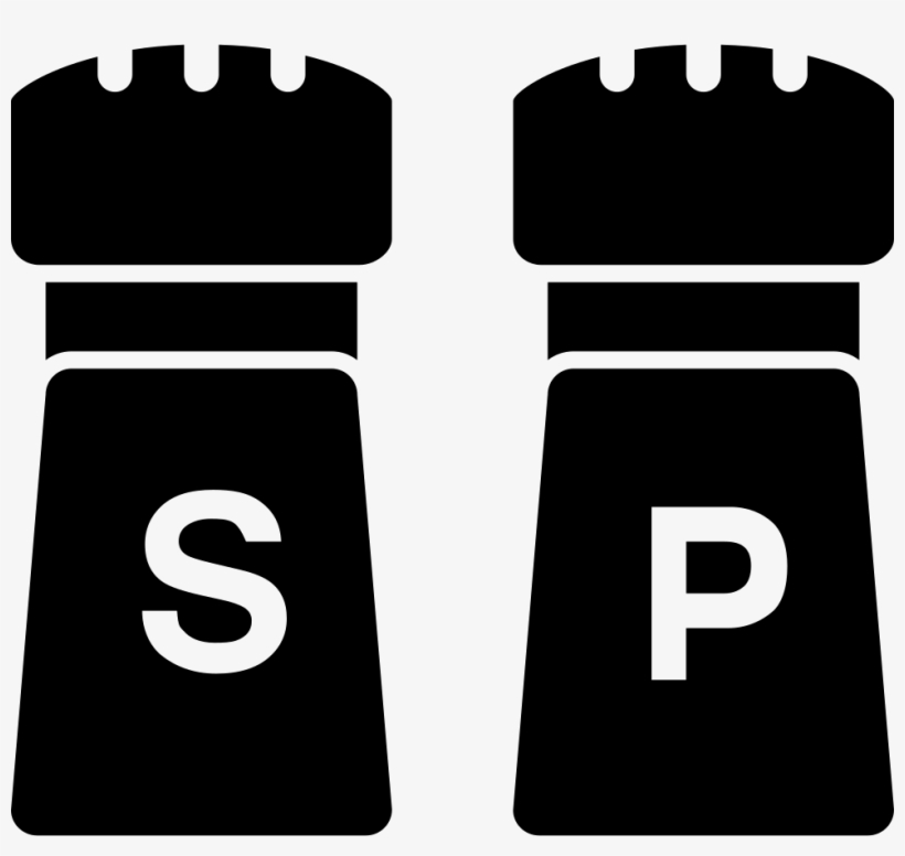 Salt And Pepper Containers For Dining Room Comments - Icono Sal Y Pimienta, transparent png