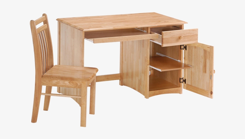 Night & Day Clove Student Desk W/ Chair - Night And Day Clove Student Desk Natural, transparent png