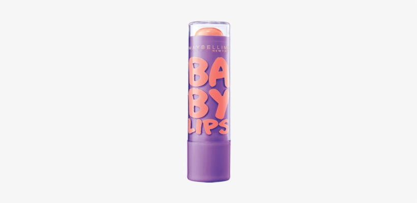 Peach Kiss- For Dry Lips With A Little Color And Sparkle - Baby Lips Lip Balm Peach Kiss, transparent png