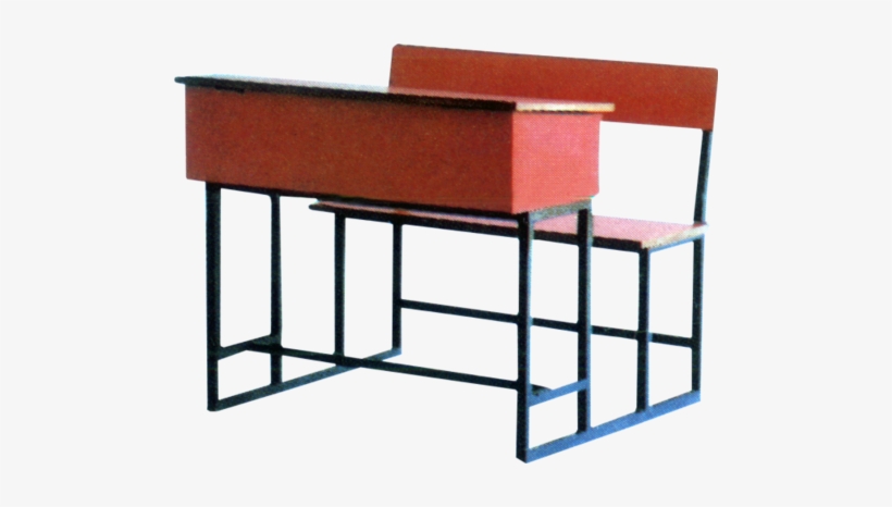 School / College Desk - Outdoor Bench, transparent png