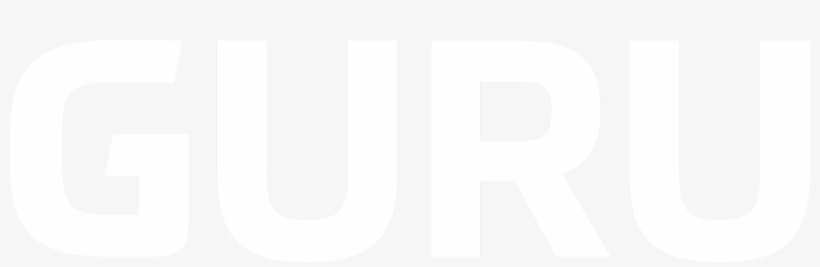 Guru White Large - Guru Photography Logo, transparent png
