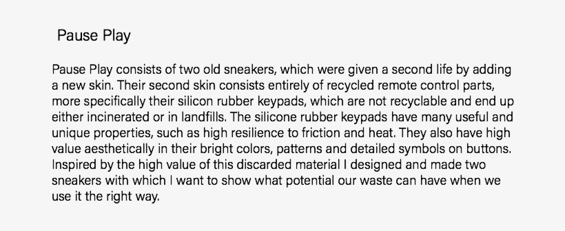 Pause Play Pause Play Consists Of Two Old Sneakers, - Water Jet Cutter, transparent png