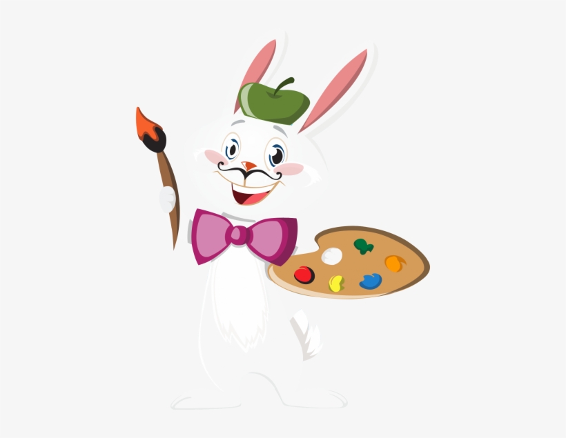 Rabbit Vector Png Transparent Image - Png Rabbit Vector, transparent png